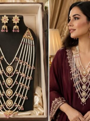 Pearl Multi-Strand Necklace Set